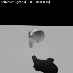 Scene 1: light azimuth