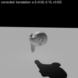 Scene 1: object translation