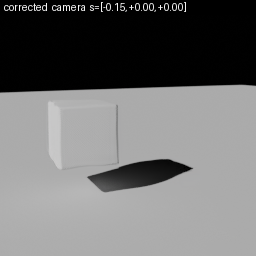 Scene 2: camera rotation