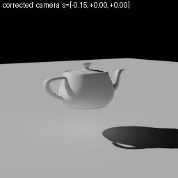 Scene 3: camera rotation