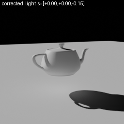 Scene 3: light azimuth