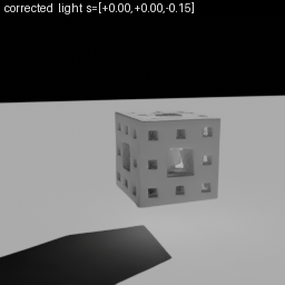 Scene 4: light azimuth